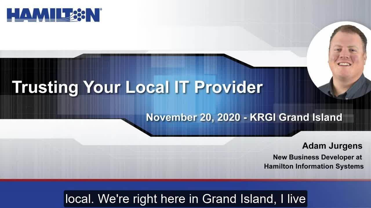 Trusting Your Local IT Provider | Hamilton Business Solutions