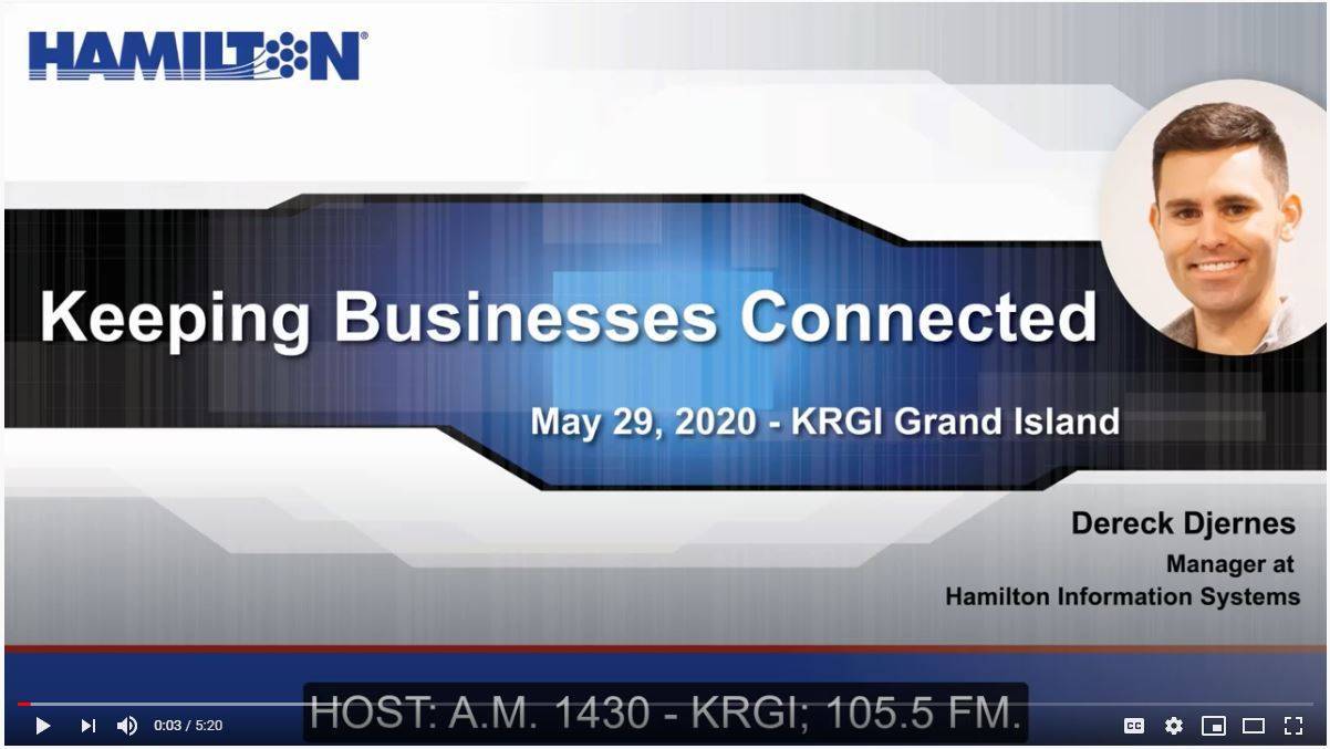 KRGI Radio Interview cover slide - click here.