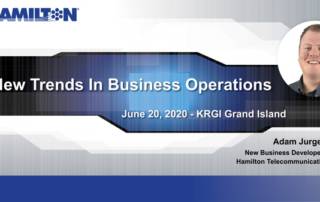 New Trends In Business Operations June 20, 2020 KRGI Grand Island