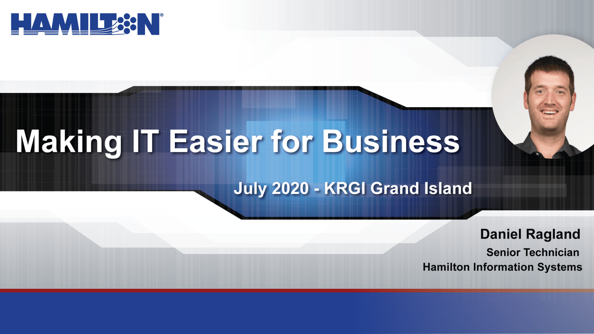 Making IT Easier for Business - Daniel Ragland Interview