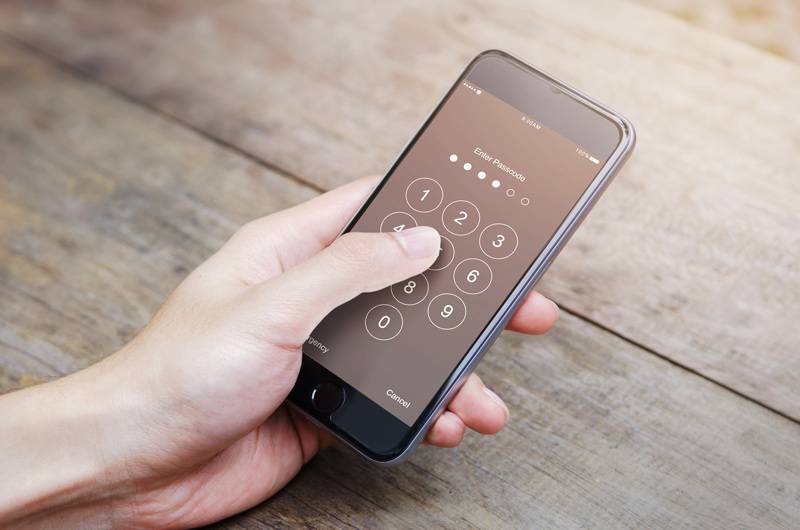Cell Phone Passcode Security