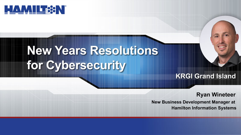 New Years Resolutions - Cybersecurity