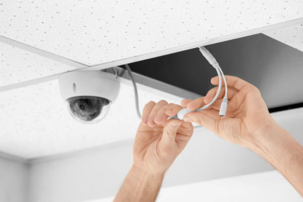 Connecting security camera - securing your business operation