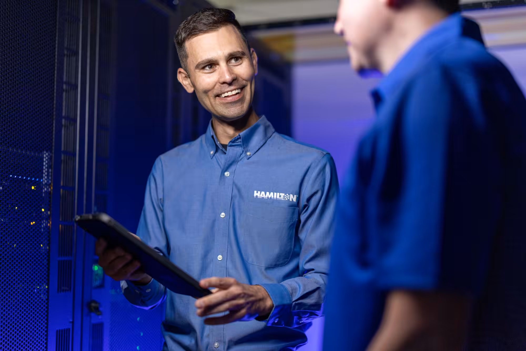 Hamilton Business Technologies Data Center - Dereck Djernes