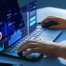 Kpi,Dashboard,On,Virtual,Screen.,Businessman,Analysing,Finance,Data,Graph