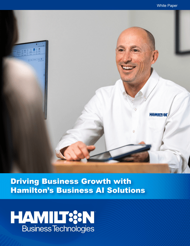 Hamilton Business AI Solutions white paper cover